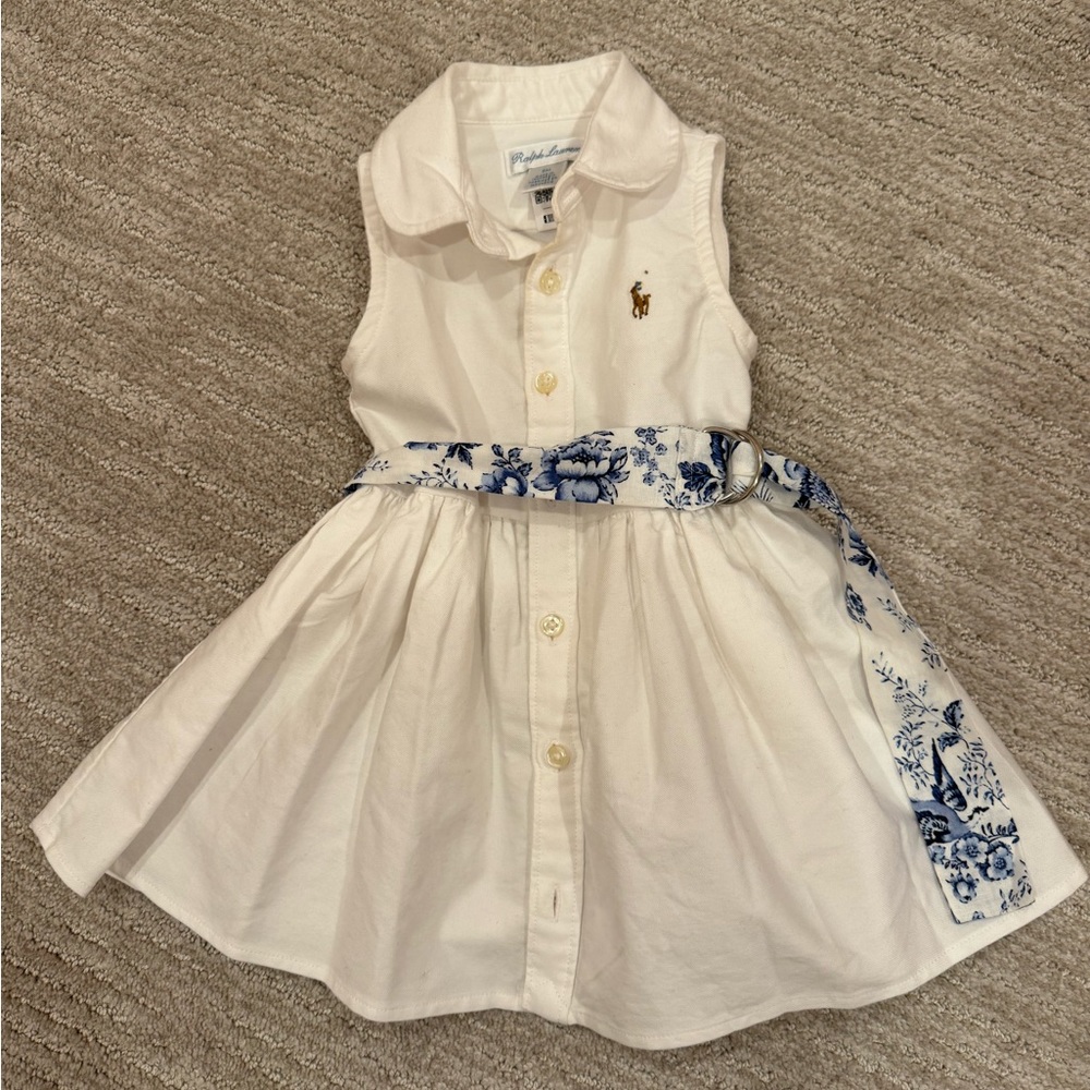 Ralph Lauren Button Up Oxford Dress